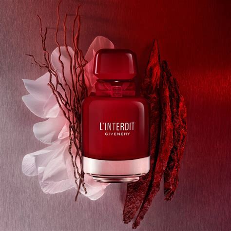 interdit de givenchy rouge ultime|l'interdit Givenchy rouge ultime.